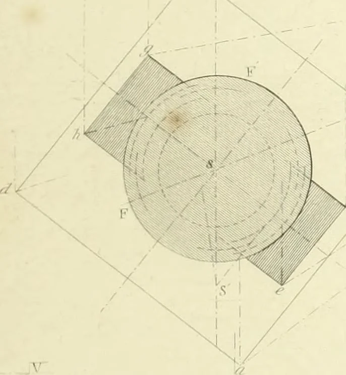 An illustration from The practical draughtsman's book of industrial design and machinist's and engineer's companion : forming a complete course of mechanical, engineering and architectural drawing, 1866, leaf 378