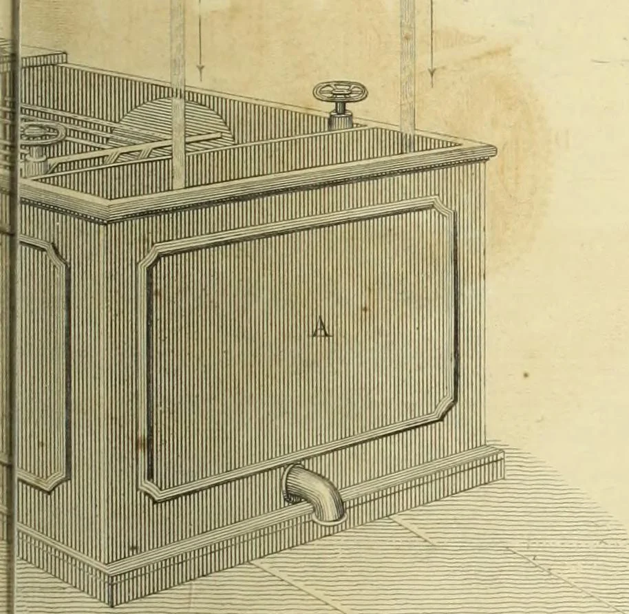 An illustration from The practical draughtsman's book of industrial design and machinist's and engineer's companion : forming a complete course of mechanical, engineering and architectural drawing, 1866, leaf 406