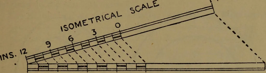 An illustration from Practical draughtsmen's work, with numerous engravings and diagrams, 1903, leaf 104