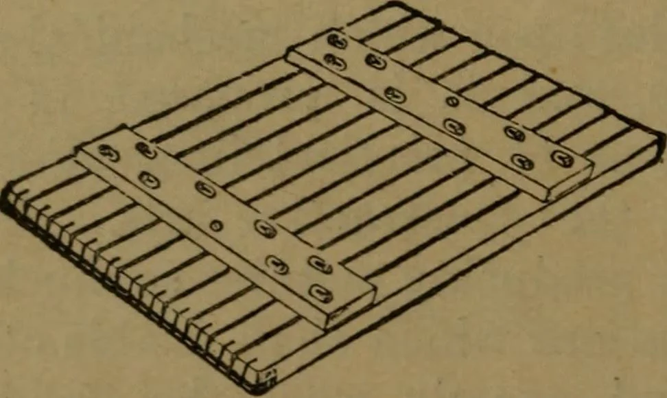 An illustration from Practical draughtsmen's work, with numerous engravings and diagrams, 1903, leaf 13