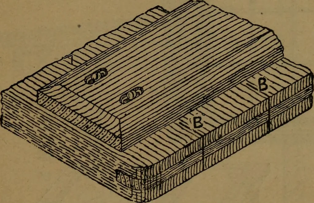 An illustration from Practical draughtsmen's work, with numerous engravings and diagrams, 1903, leaf 14