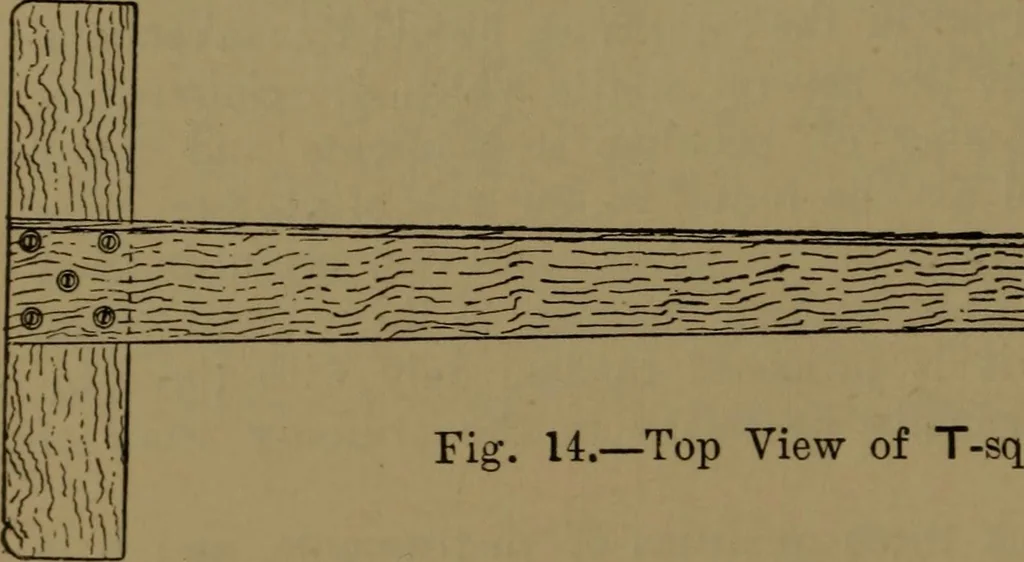 An illustration from Practical draughtsmen's work, with numerous engravings and diagrams, 1903, leaf 23