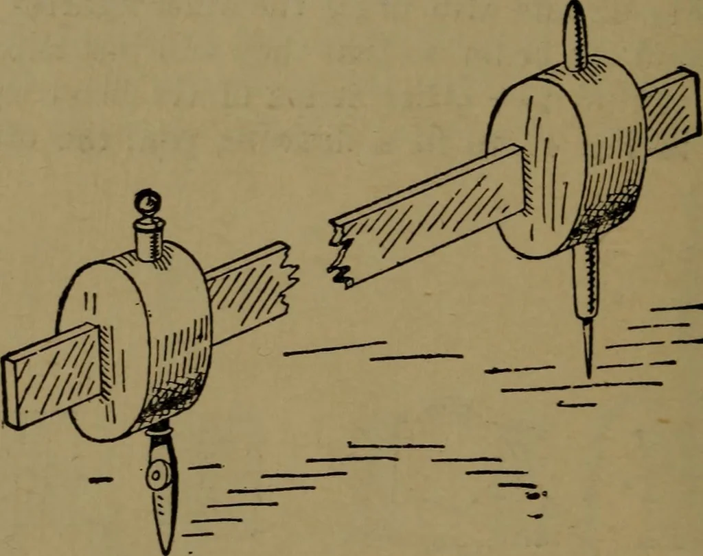 An illustration from Practical draughtsmen's work, with numerous engravings and diagrams, 1903, leaf 37