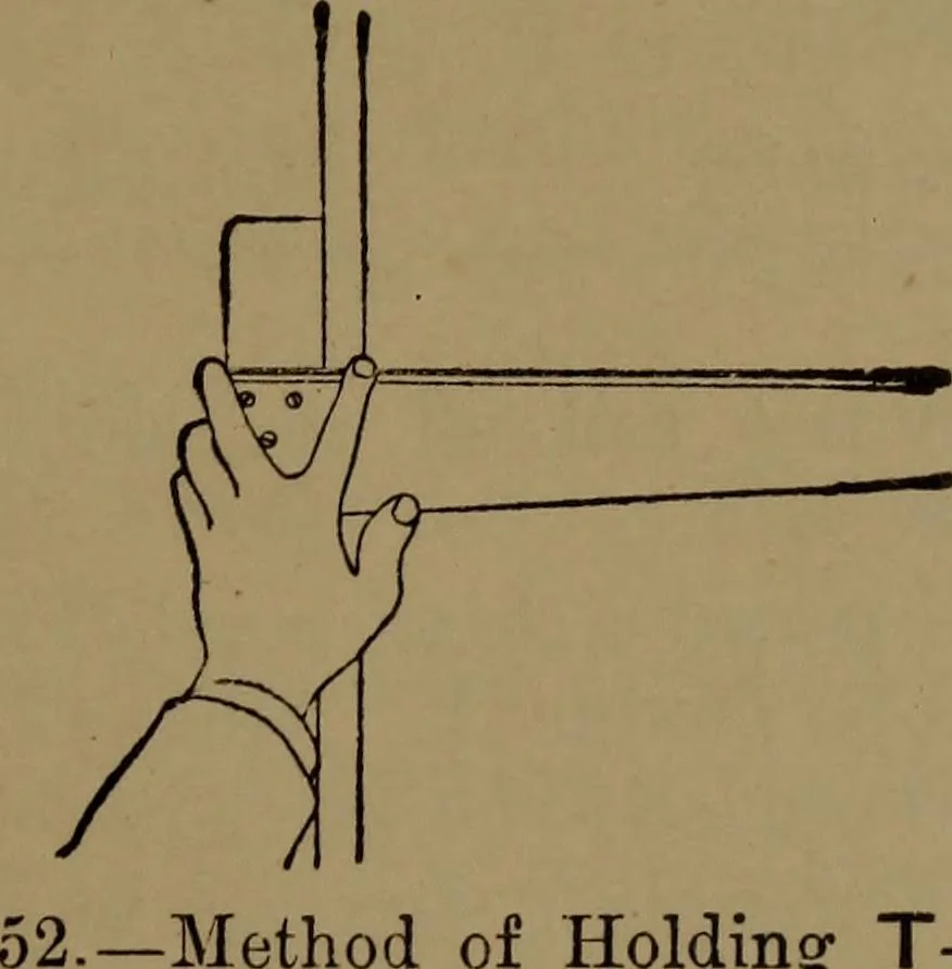 An illustration from Practical draughtsmen's work, with numerous engravings and diagrams, 1903, leaf 40