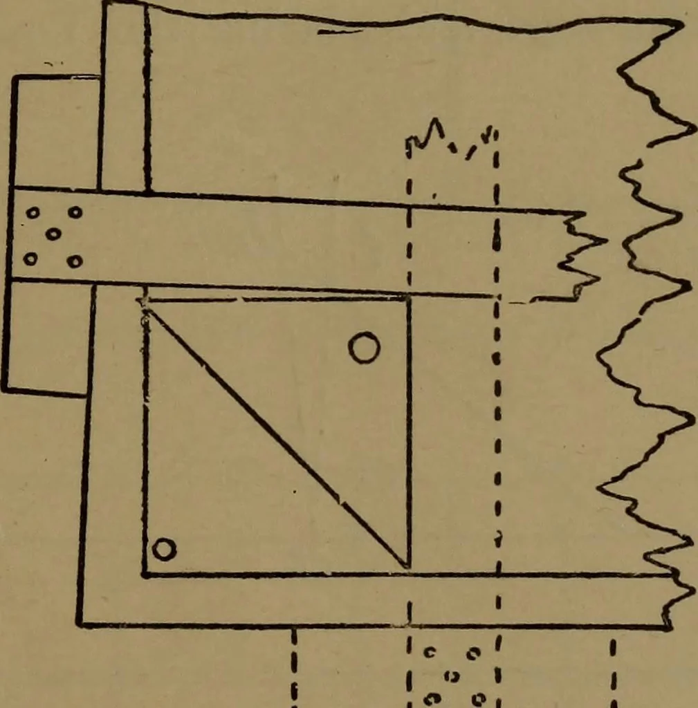An illustration from Practical draughtsmen's work, with numerous engravings and diagrams, 1903, leaf 44