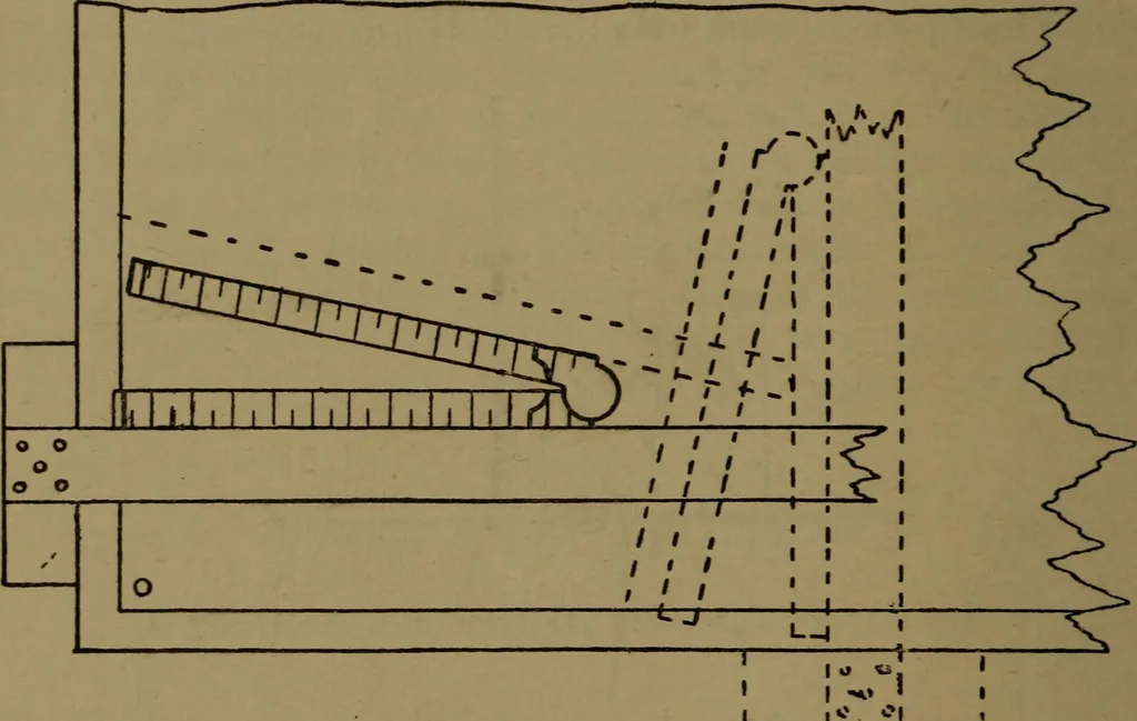 An illustration from Practical draughtsmen's work, with numerous engravings and diagrams, 1903, leaf 47