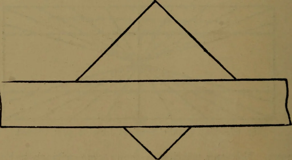 An illustration from Practical draughtsmen's work, with numerous engravings and diagrams, 1903, leaf 49