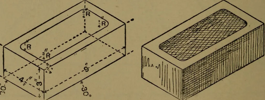 An illustration from Practical draughtsmen's work, with numerous engravings and diagrams, 1903, leaf 99