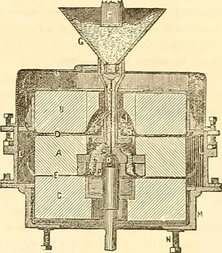 An illustration from The practical draughtsman's book of industrial design, and machinist's and engineer's drawing companion; forming a complete course of mechanical, engineering, and architectural drawing, 1871, leaf 178