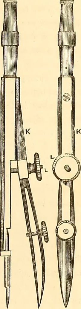 An illustration from The practical draughtsman's book of industrial design, and machinist's and engineer's drawing companion; forming a complete course of mechanical, engineering, and architectural drawing, 1871, leaf 200