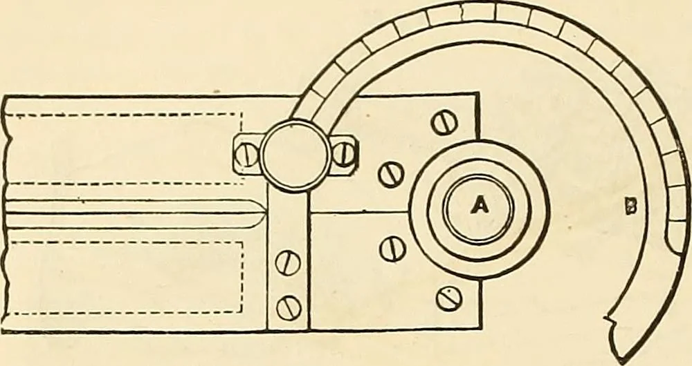 An illustration from The practical draughtsman's book of industrial design, and machinist's and engineer's drawing companion; forming a complete course of mechanical, engineering, and architectural drawing, 1871, leaf 205