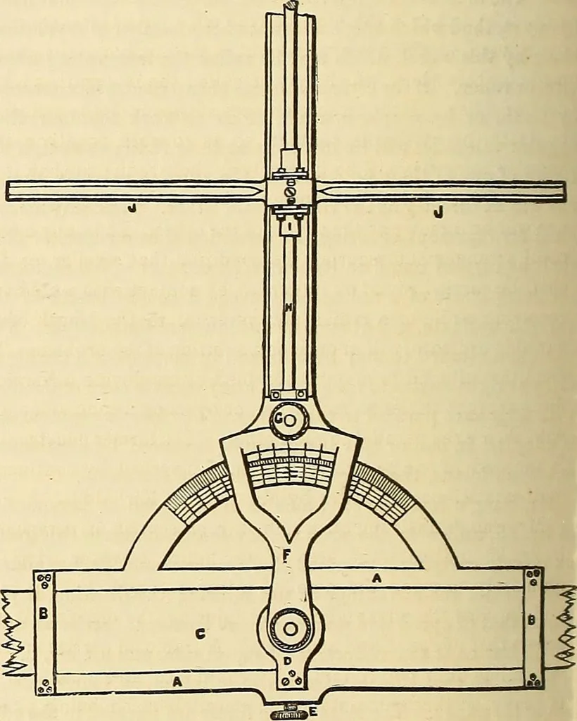An illustration from The practical draughtsman's book of industrial design, and machinist's and engineer's drawing companion; forming a complete course of mechanical, engineering, and architectural drawing, 1871, leaf 205