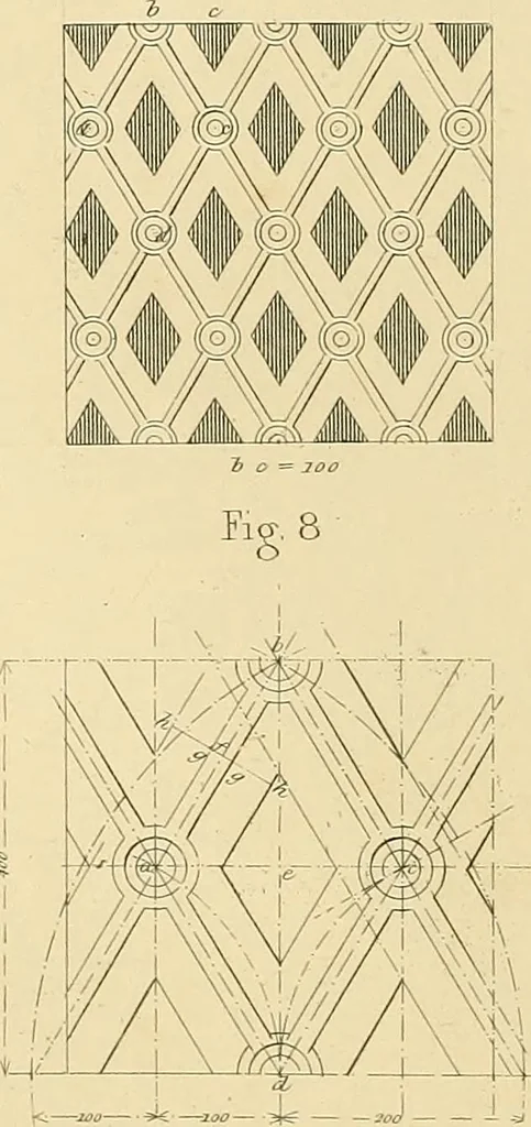An illustration from The practical draughtsman's book of industrial design, and machinist's and engineer's drawing companion; forming a complete course of mechanical, engineering, and architectural drawing, 1871, leaf 213