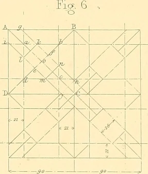 An illustration from The practical draughtsman's book of industrial design, and machinist's and engineer's drawing companion; forming a complete course of mechanical, engineering, and architectural drawing, 1871, leaf 214