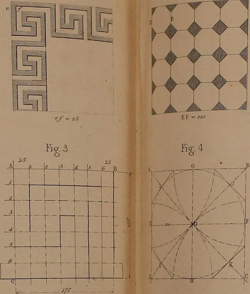 An illustration from The practical draughtsman's book of industrial design, and machinist's and engineer's drawing companion; forming a complete course of mechanical, engineering, and architectural drawing, 1871, leaf 216