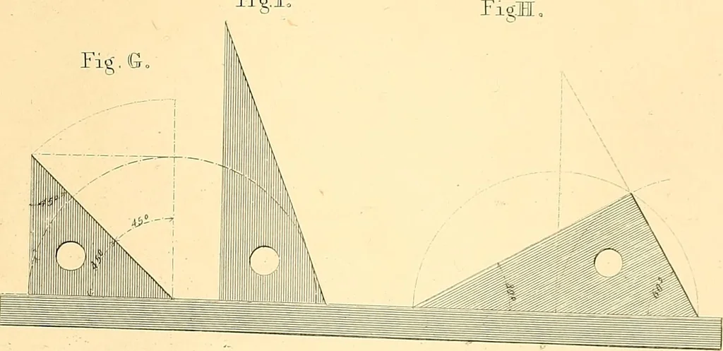An illustration from The practical draughtsman's book of industrial design, and machinist's and engineer's drawing companion; forming a complete course of mechanical, engineering, and architectural drawing, 1871, leaf 220
