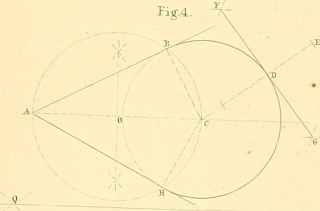 An illustration from The practical draughtsman's book of industrial design, and machinist's and engineer's drawing companion; forming a complete course of mechanical, engineering, and architectural drawing, 1871, leaf 220
