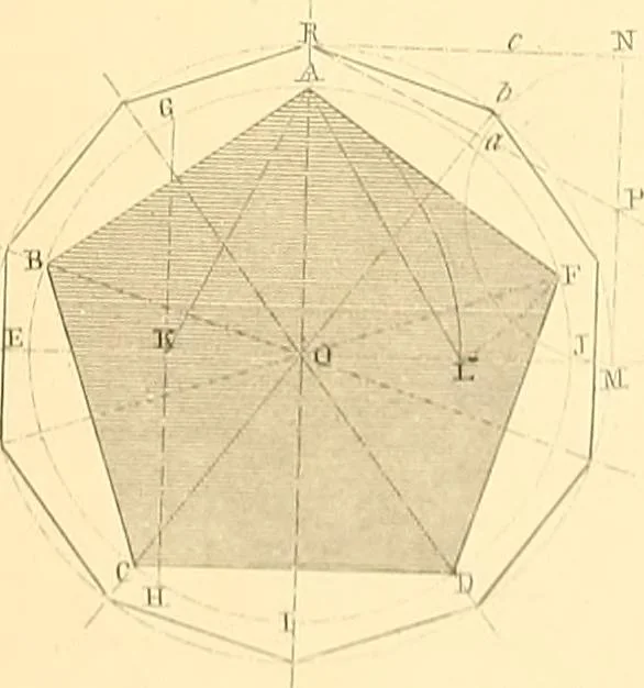 An illustration from The practical draughtsman's book of industrial design, and machinist's and engineer's drawing companion; forming a complete course of mechanical, engineering, and architectural drawing, 1871, leaf 220
