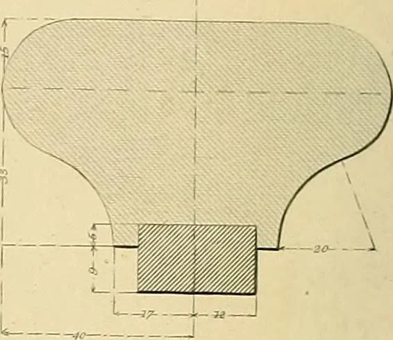 An illustration from The practical draughtsman's book of industrial design, and machinist's and engineer's drawing companion; forming a complete course of mechanical, engineering, and architectural drawing, 1871, leaf 225