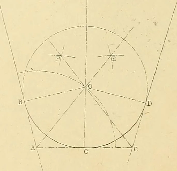 An illustration from The practical draughtsman's book of industrial design, and machinist's and engineer's drawing companion; forming a complete course of mechanical, engineering, and architectural drawing, 1871, leaf 225