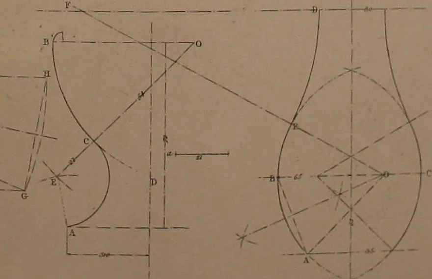 An illustration from The practical draughtsman's book of industrial design, and machinist's and engineer's drawing companion; forming a complete course of mechanical, engineering, and architectural drawing, 1871, leaf 228