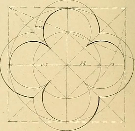 An illustration from The practical draughtsman's book of industrial design, and machinist's and engineer's drawing companion; forming a complete course of mechanical, engineering, and architectural drawing, 1871, leaf 231