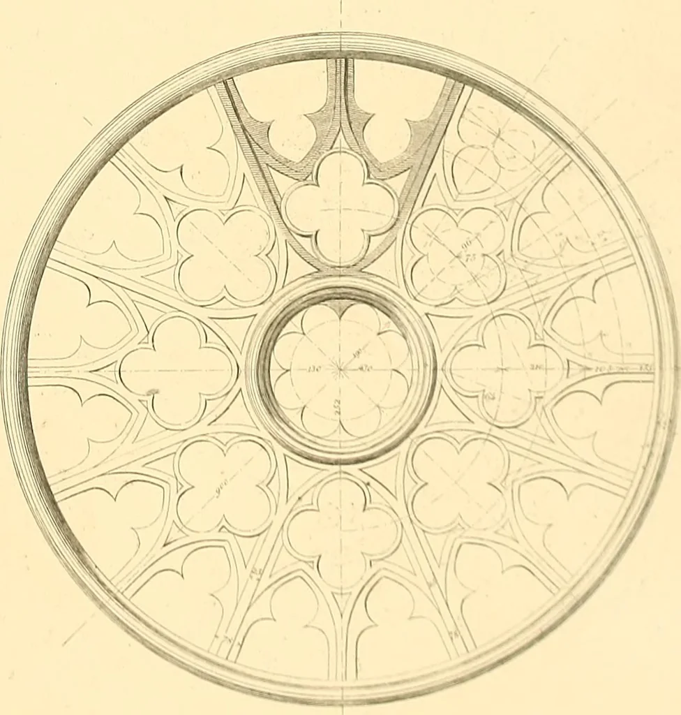 An illustration from The practical draughtsman's book of industrial design, and machinist's and engineer's drawing companion; forming a complete course of mechanical, engineering, and architectural drawing, 1871, leaf 232