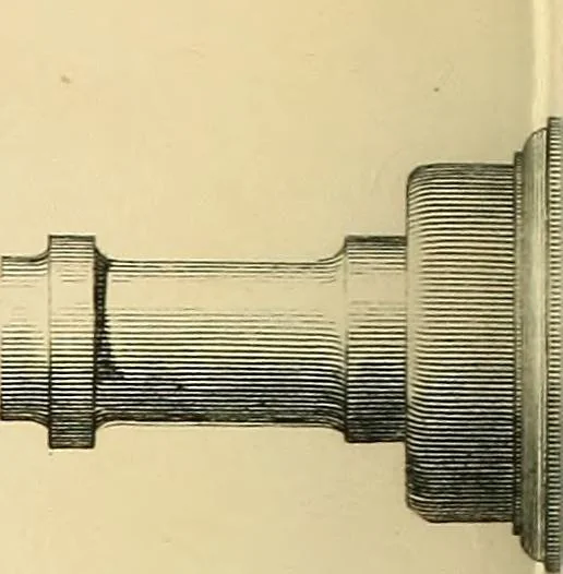 An illustration from The practical draughtsman's book of industrial design, and machinist's and engineer's drawing companion; forming a complete course of mechanical, engineering, and architectural drawing, 1871, leaf 279
