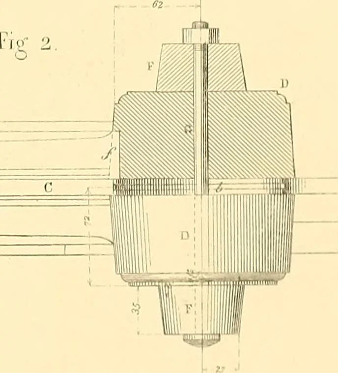 An illustration from The practical draughtsman's book of industrial design, and machinist's and engineer's drawing companion; forming a complete course of mechanical, engineering, and architectural drawing, 1871, leaf 332
