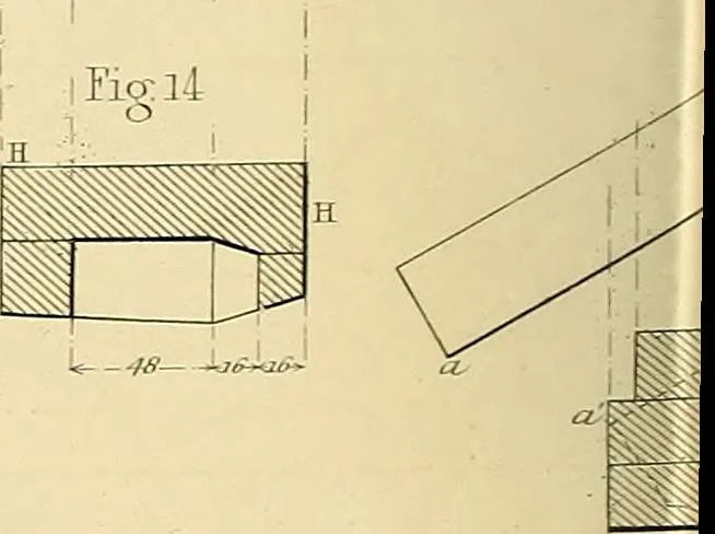 An illustration from The practical draughtsman's book of industrial design, and machinist's and engineer's drawing companion; forming a complete course of mechanical, engineering, and architectural drawing, 1871, leaf 343