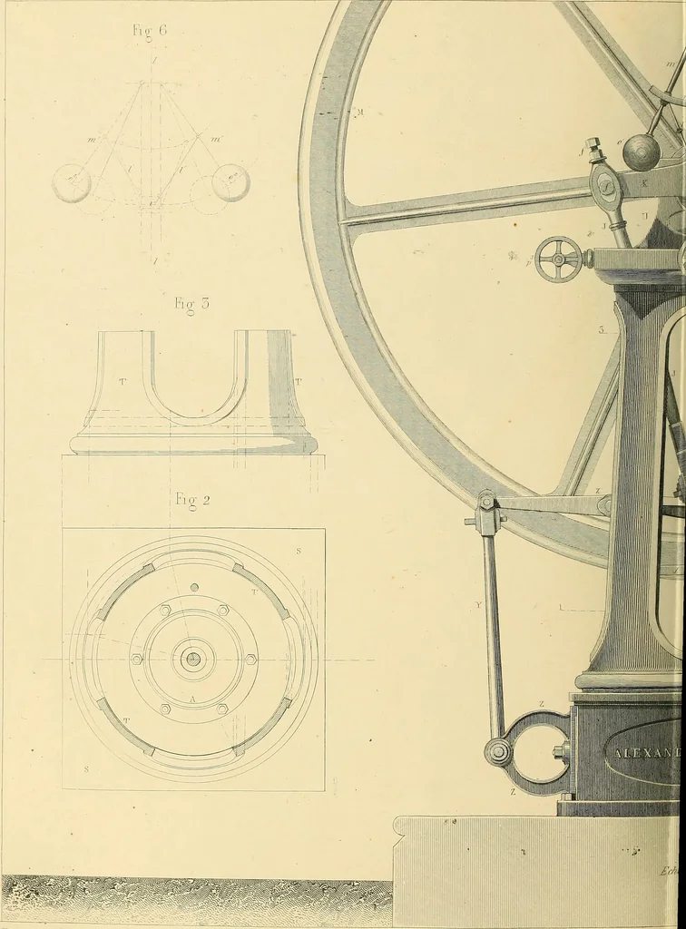 An illustration from The practical draughtsman's book of industrial design, and machinist's and engineer's drawing companion; forming a complete course of mechanical, engineering, and architectural drawing, 1871, leaf 433