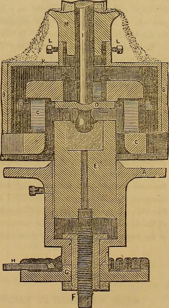 An illustration from The practical draughtsman's book of industrial design, and machinist's and engineer's drawing companion: forming a complete course of mechanical, engineering, and architectural drawing., 1857, leaf 178