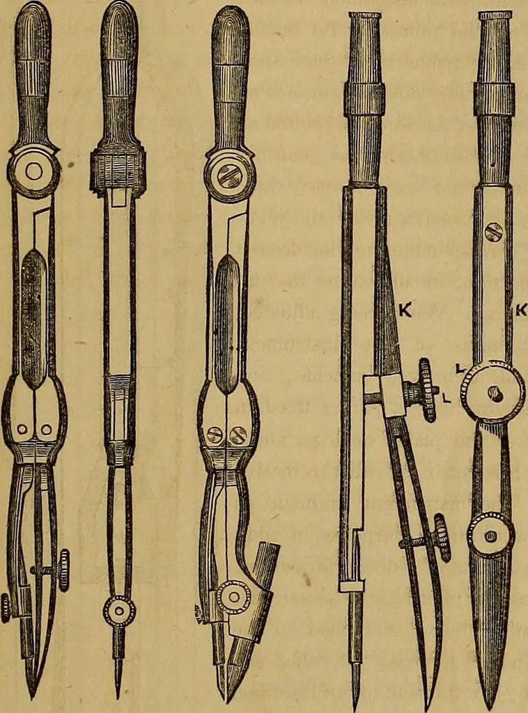 An illustration from The practical draughtsman's book of industrial design, and machinist's and engineer's drawing companion: forming a complete course of mechanical, engineering, and architectural drawing., 1857, leaf 200