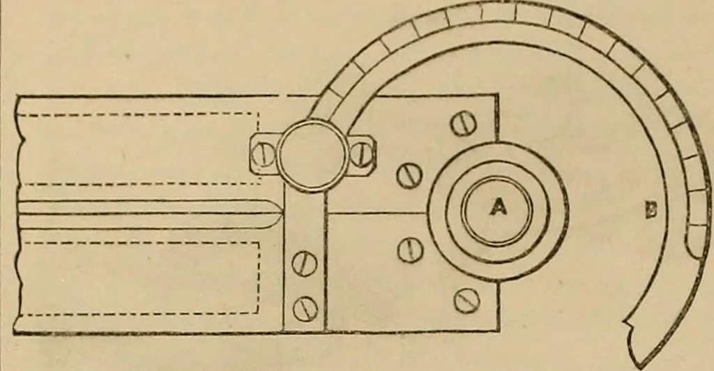 An illustration from The practical draughtsman's book of industrial design, and machinist's and engineer's drawing companion: forming a complete course of mechanical, engineering, and architectural drawing., 1857, leaf 205