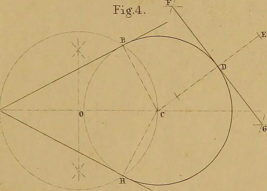 An illustration from The practical draughtsman's book of industrial design, and machinist's and engineer's drawing companion: forming a complete course of mechanical, engineering, and architectural drawing., 1857, leaf 210