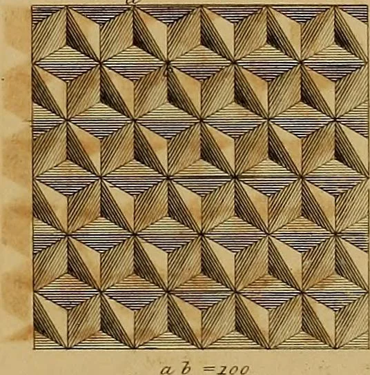 An illustration from The practical draughtsman's book of industrial design, and machinist's and engineer's drawing companion: forming a complete course of mechanical, engineering, and architectural drawing., 1857, leaf 214