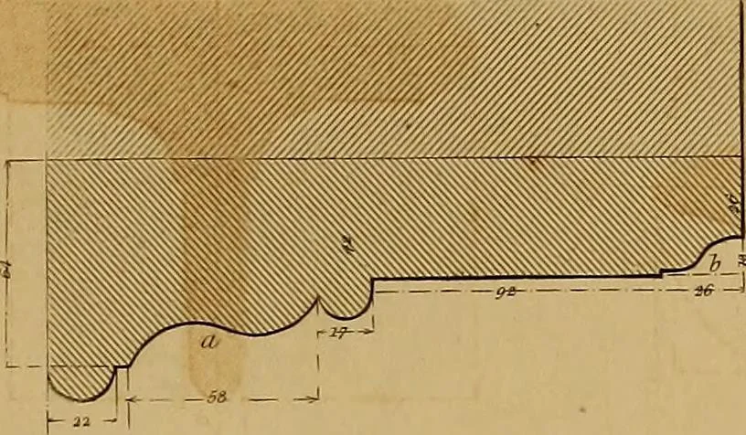An illustration from The practical draughtsman's book of industrial design, and machinist's and engineer's drawing companion: forming a complete course of mechanical, engineering, and architectural drawing., 1857, leaf 218