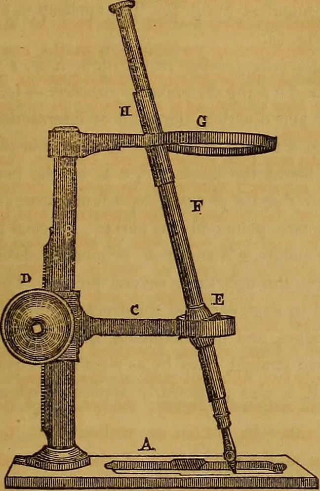An illustration from The practical draughtsman's book of industrial design, and machinist's and engineer's drawing companion: forming a complete course of mechanical, engineering, and architectural drawing., 1857, leaf 28