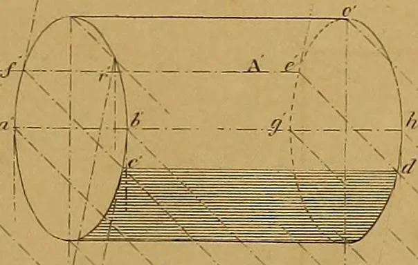 An illustration from The practical draughtsman's book of industrial design, and machinist's and engineer's drawing companion: forming a complete course of mechanical, engineering, and architectural drawing., 1857, leaf 310