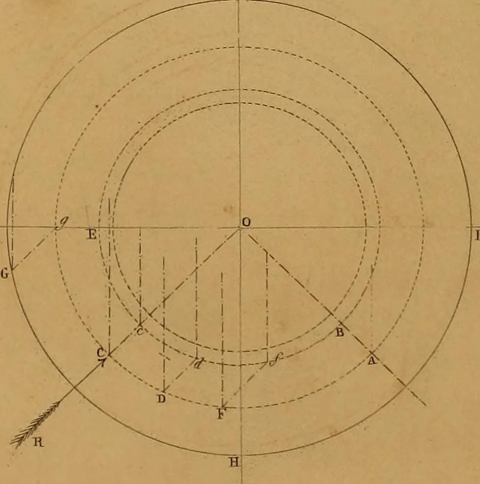 An illustration from The practical draughtsman's book of industrial design, and machinist's and engineer's drawing companion: forming a complete course of mechanical, engineering, and architectural drawing., 1857, leaf 329