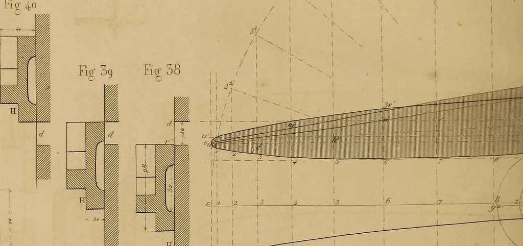 An illustration from The practical draughtsman's book of industrial design, and machinist's and engineer's drawing companion: forming a complete course of mechanical, engineering, and architectural drawing., 1857, leaf 365