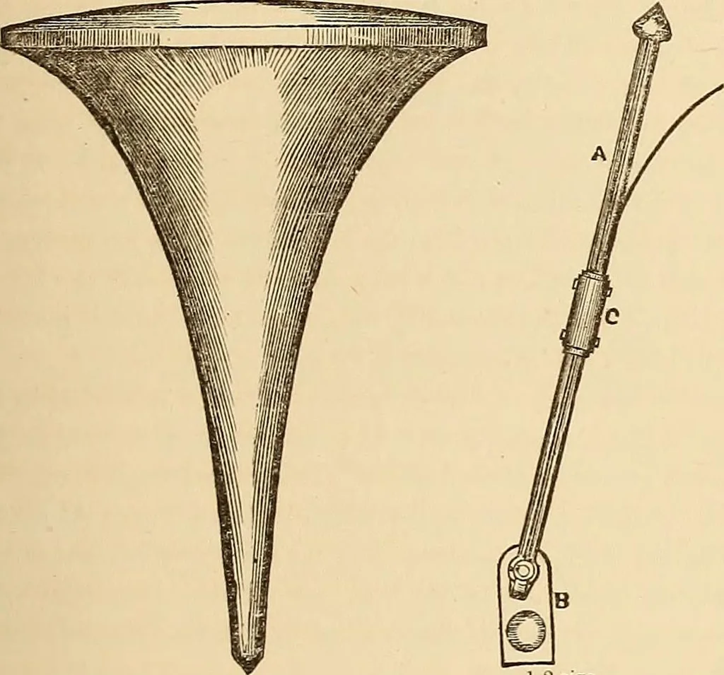 An illustration from The practical draughtsman's book of industrial design, and machinist's and engineer's drawing companion: forming a complete course of mechanical, engineering, and architectural drawing, 1866, leaf 174