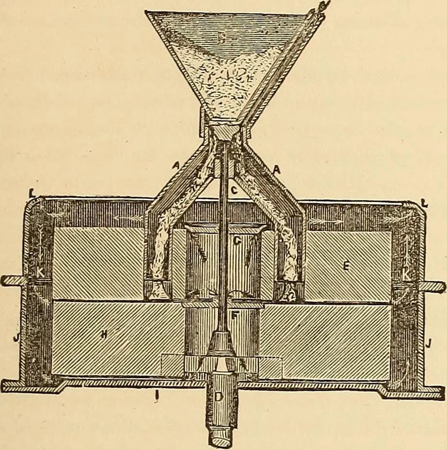 An illustration from The practical draughtsman's book of industrial design, and machinist's and engineer's drawing companion: forming a complete course of mechanical, engineering, and architectural drawing, 1866, leaf 176