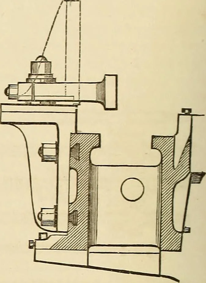 An illustration from The practical draughtsman's book of industrial design, and machinist's and engineer's drawing companion: forming a complete course of mechanical, engineering, and architectural drawing, 1866, leaf 185