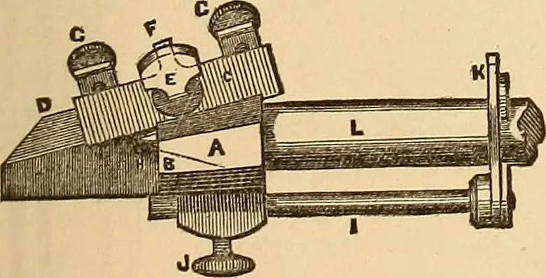 An illustration from The practical draughtsman's book of industrial design, and machinist's and engineer's drawing companion: forming a complete course of mechanical, engineering, and architectural drawing, 1866, leaf 194