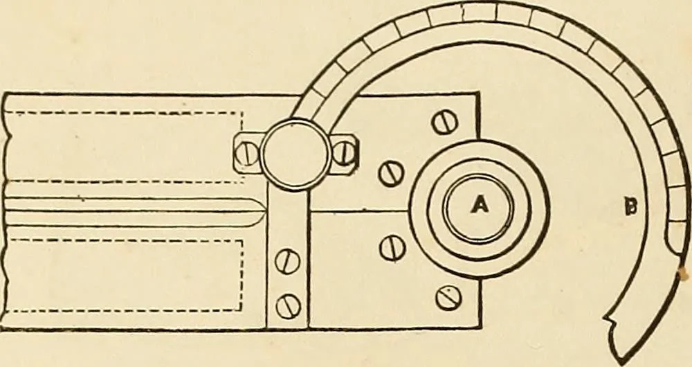 An illustration from The practical draughtsman's book of industrial design, and machinist's and engineer's drawing companion: forming a complete course of mechanical, engineering, and architectural drawing, 1866, leaf 203