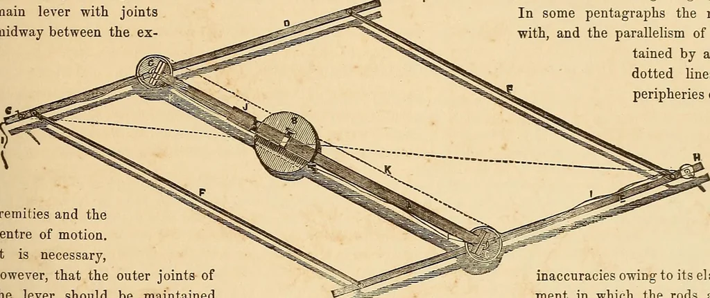 An illustration from The practical draughtsman's book of industrial design, and machinist's and engineer's drawing companion: forming a complete course of mechanical, engineering, and architectural drawing, 1866, leaf 204