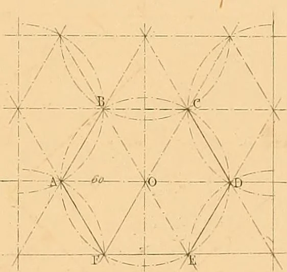 An illustration from The practical draughtsman's book of industrial design, and machinist's and engineer's drawing companion: forming a complete course of mechanical, engineering, and architectural drawing, 1866, leaf 214