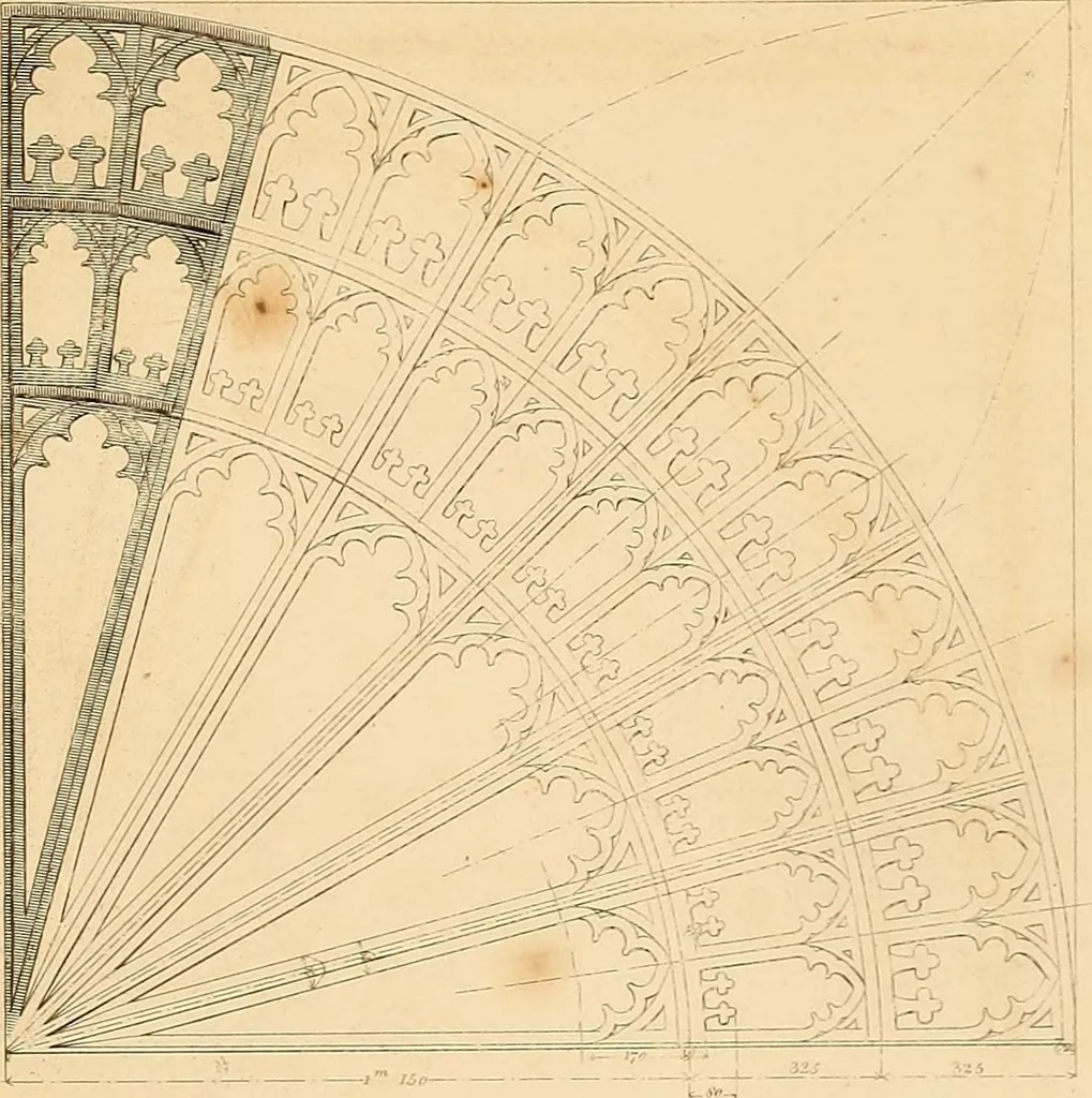 An illustration from The practical draughtsman's book of industrial design, and machinist's and engineer's drawing companion: forming a complete course of mechanical, engineering, and architectural drawing, 1866, leaf 226