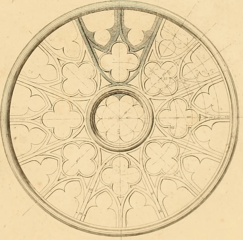 An illustration from The practical draughtsman's book of industrial design, and machinist's and engineer's drawing companion: forming a complete course of mechanical, engineering, and architectural drawing, 1866, leaf 226